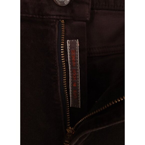 Etro Brushed Cotton Trousers Size IT 50 US 34 L Mens Brown Pants $625 - Picture 3 of 11